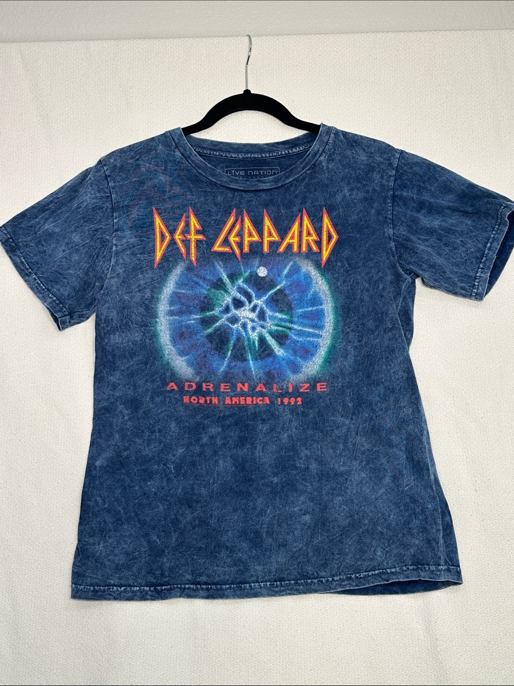 Live Nation Kids Navy Blue Def Leppard Adrenalize Tour Tee